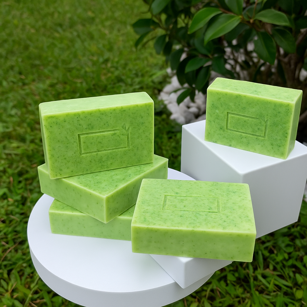 Parsley anti- acne soap